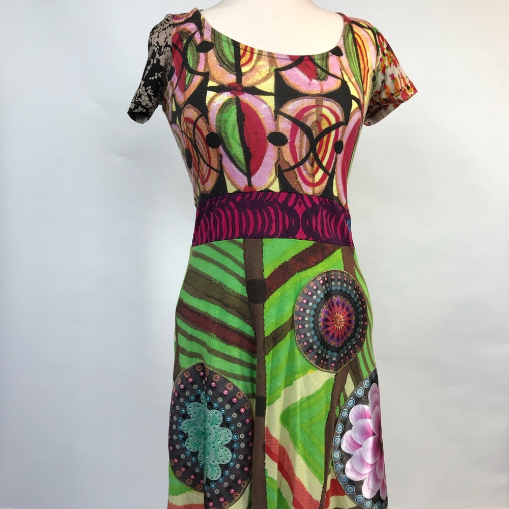 Desigual Floral/Patchwork Dress